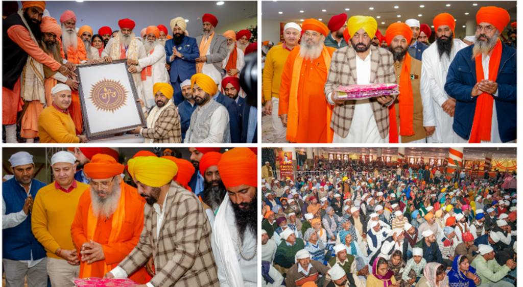 Sant Samaj praises Bhagwant Singh Mann government for excellent arrangements on the occasion of 649th Parkash Purb of Sri Guru Ravidass Maharaj Ji